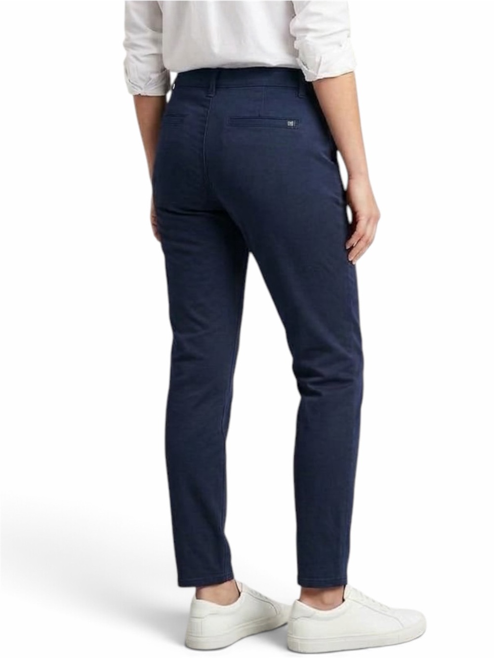 GAP Women's Navy Cropped Slim Pants